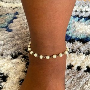 Pearl anklet